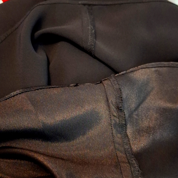 3/$20--Vintage Black Neglige, Faux Diamonds, 38C - Picture 14 of 16